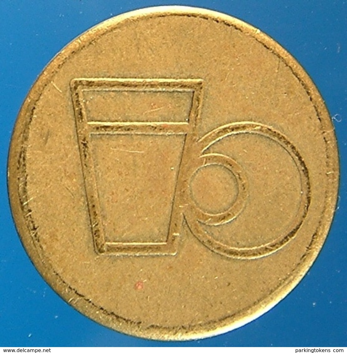 KB048-1b - BEVOLUX - Tilburg (thin Rim Small Letters) - B 20.0mm - Koffie Machine Penning - Coffee Machine Token - Professionali/Di Società