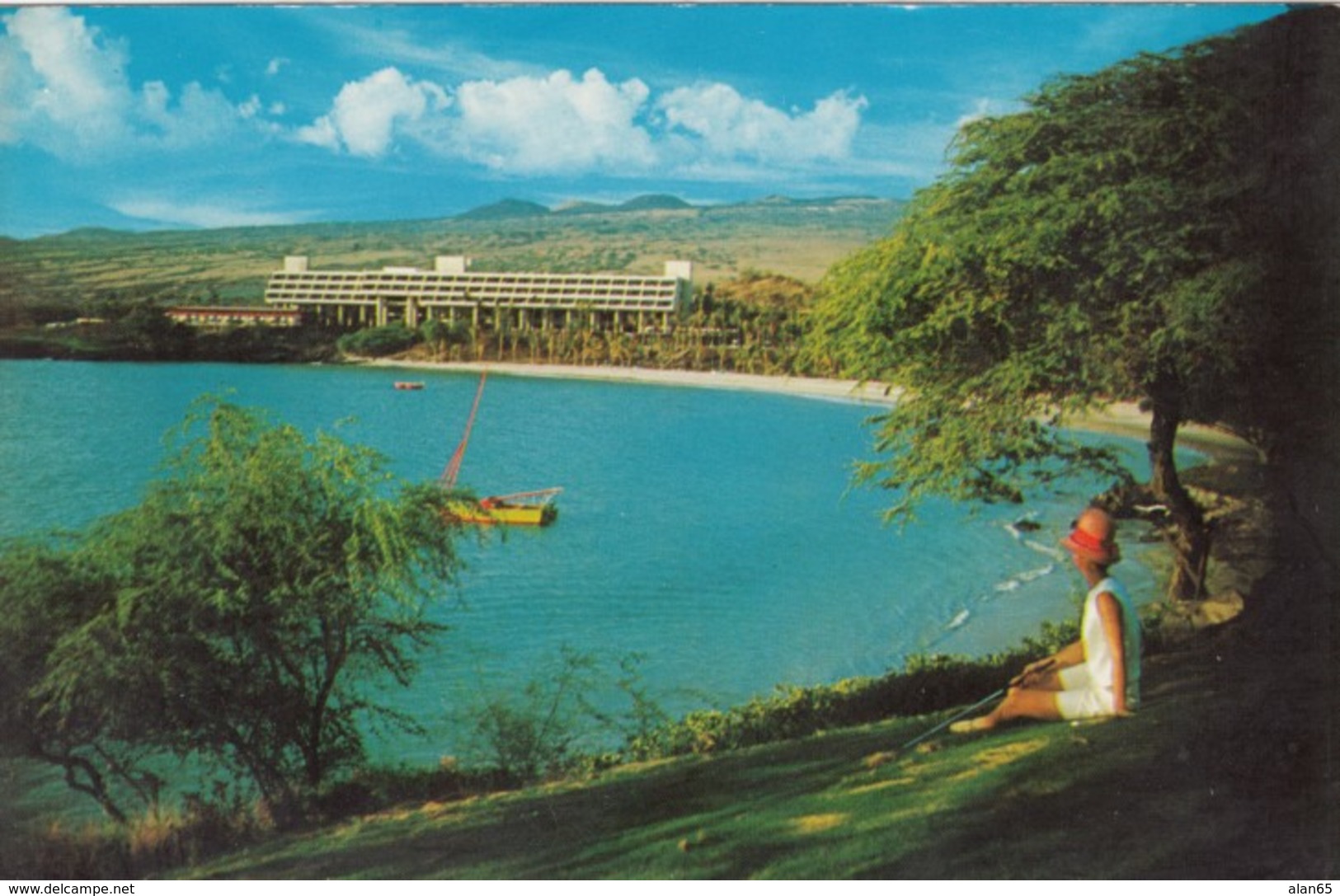 Mauna Kea Beach Hotel Island Of Hawaii, Golf Course Resort, C1960s/70s Vintage Postcard - Big Island Of Hawaii