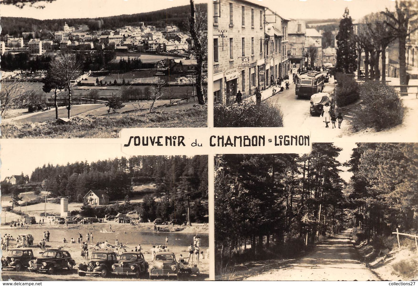 43-CHAMBON-SUR-LIGNON- MULTIVUES - Le Chambon-sur-Lignon