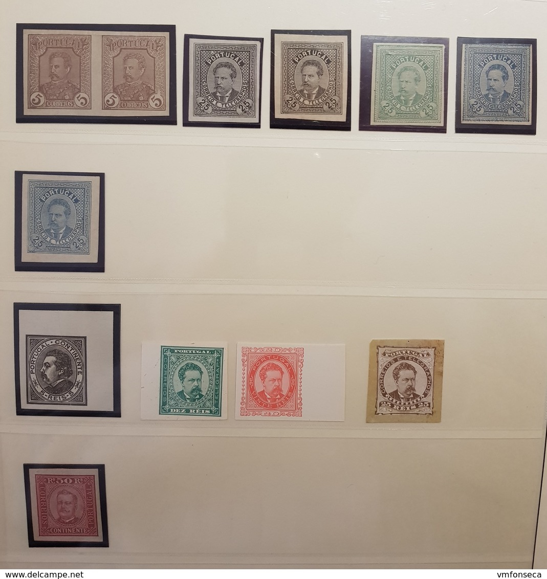 Portugal Accumulation Of Stamp Proofs, Essays And Some Reprints - Rare Lot - Prove E Ristampe