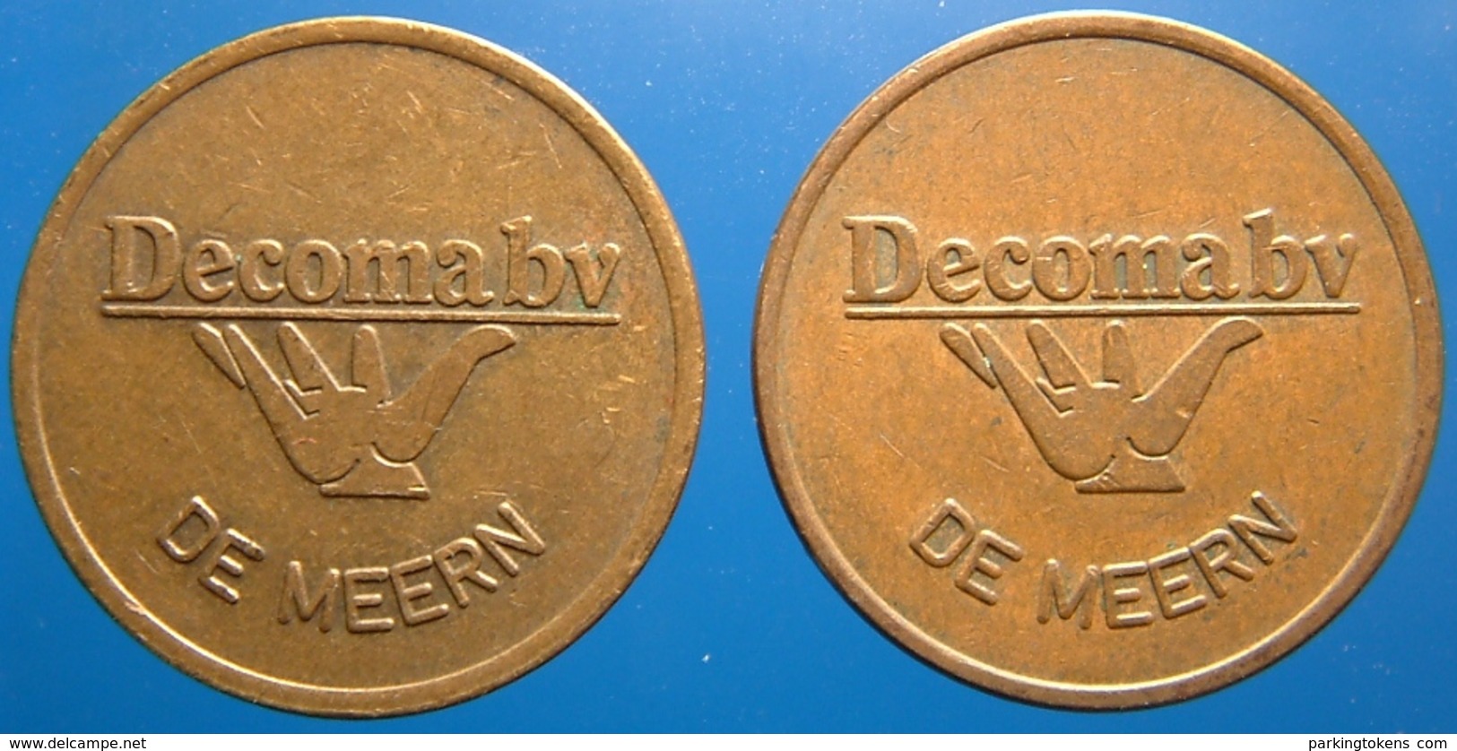 KB104-1 - DECOMA DE MEERN - Utrecht - Bz 20.0mm - Koffie Machine Penning - Coffee Machine Token - Professionnels/De Société