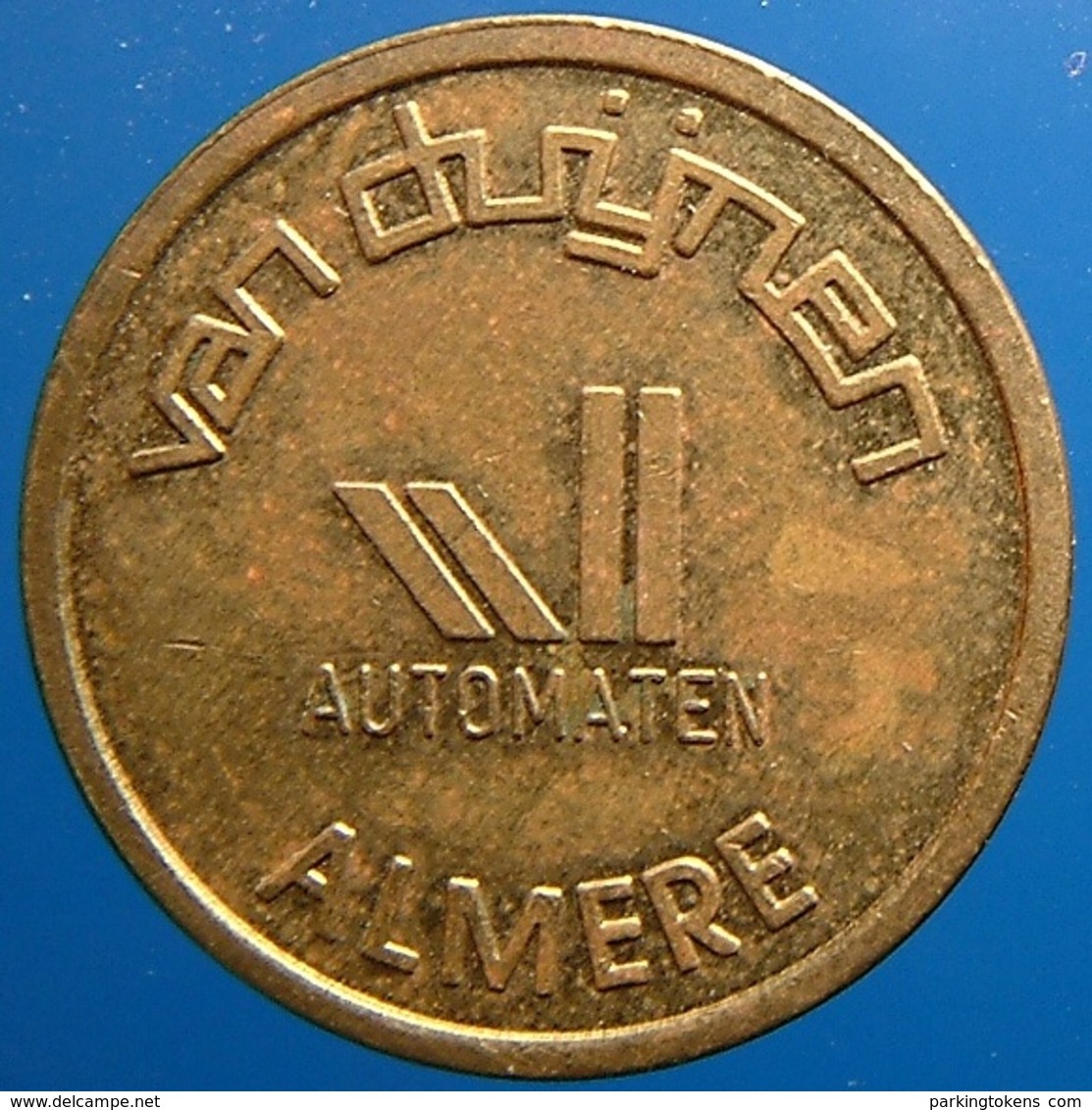 KB116A-2 - VAN DUIJNEN AUTOMATEN - Almere - B 22.0mm - Koffie Machine Penning - Coffee Machine Token - Professionals/Firms