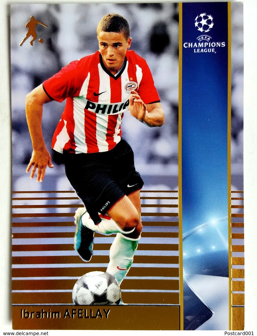 Ibrahim Afellay (NED) Team PSV Eindhoven (NED) - Official Trading Card Champions League 2008-2009, Panini Italy - Singles (Simples)