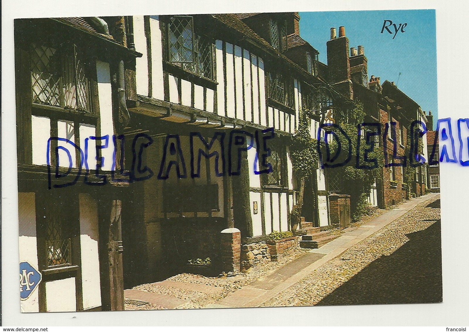 Royaume-Uni. Sussex. Mermaid Inn. Rye. A Salmon Cameracolour Postcard - Rye