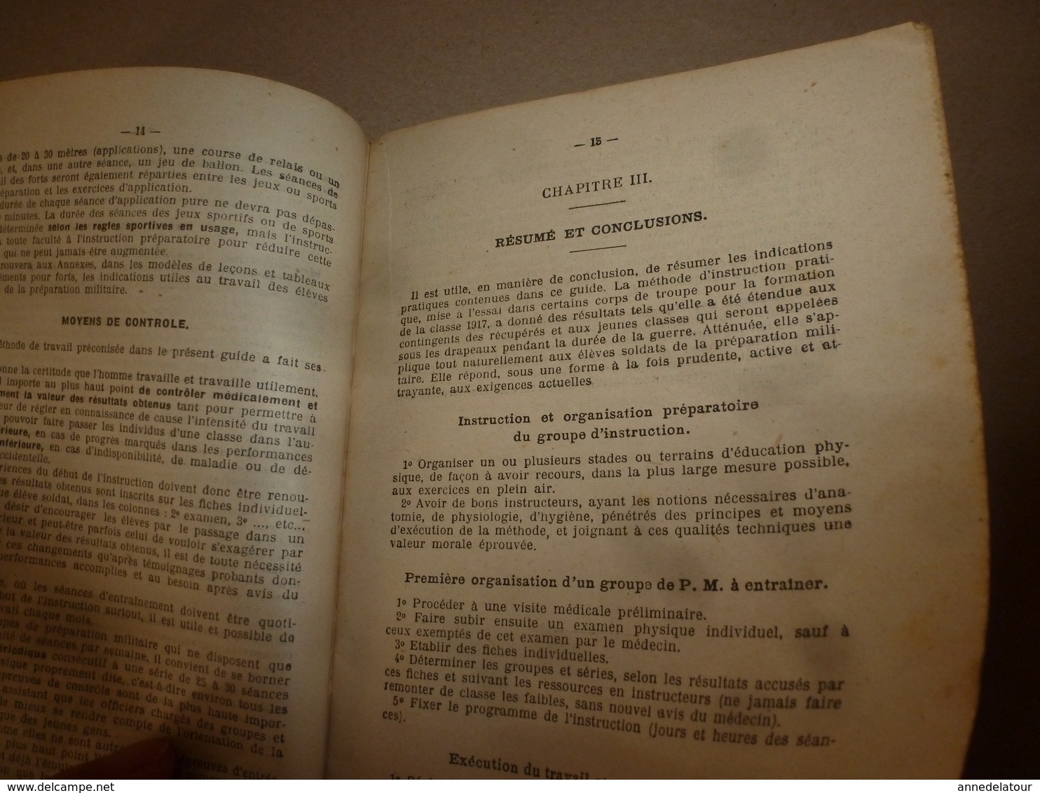 1916 Préparation Militaire Au CENTRE D'INSTRUCTION PHYSIQUE De JOINVILLE-le-PONT : Guide Pratique D'Education Physique - Otros & Sin Clasificación