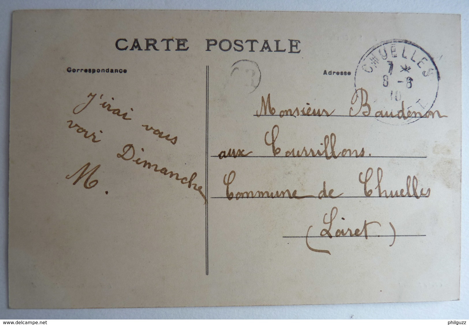 CPA CARTE POSTALE 89 VERNOY LES CLERIS Ed Renard - Venoy