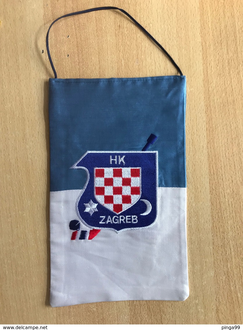 ICE HOCKEY CROATIA CLUB HK ZAGREB   PENNANT - Sonstige & Ohne Zuordnung