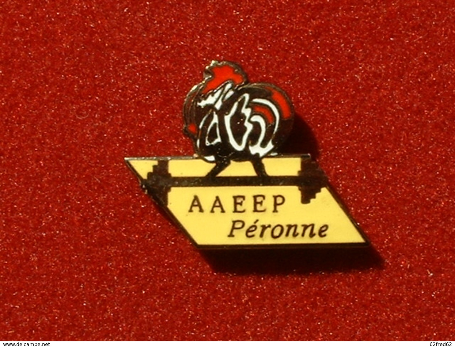 PIN'S HALTEROPHILIE - AAEEP PERONNE - COQ - Weightlifting