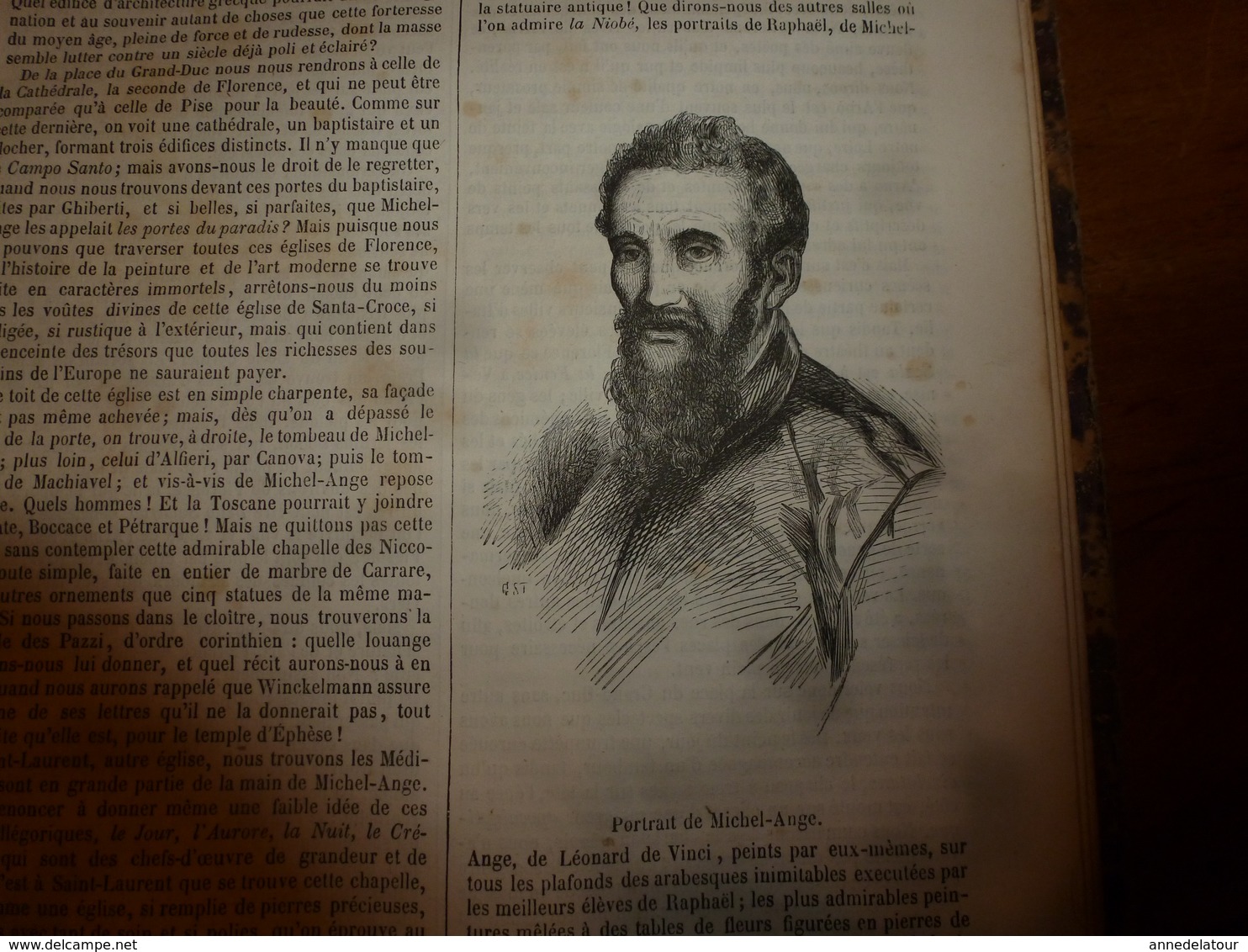 1845-46 MUSEE DES FAMILLES:Histoire de la danse;Histoire des poupées,des marionnettes;Tanger;Venise;Peintre Apelles ;etc