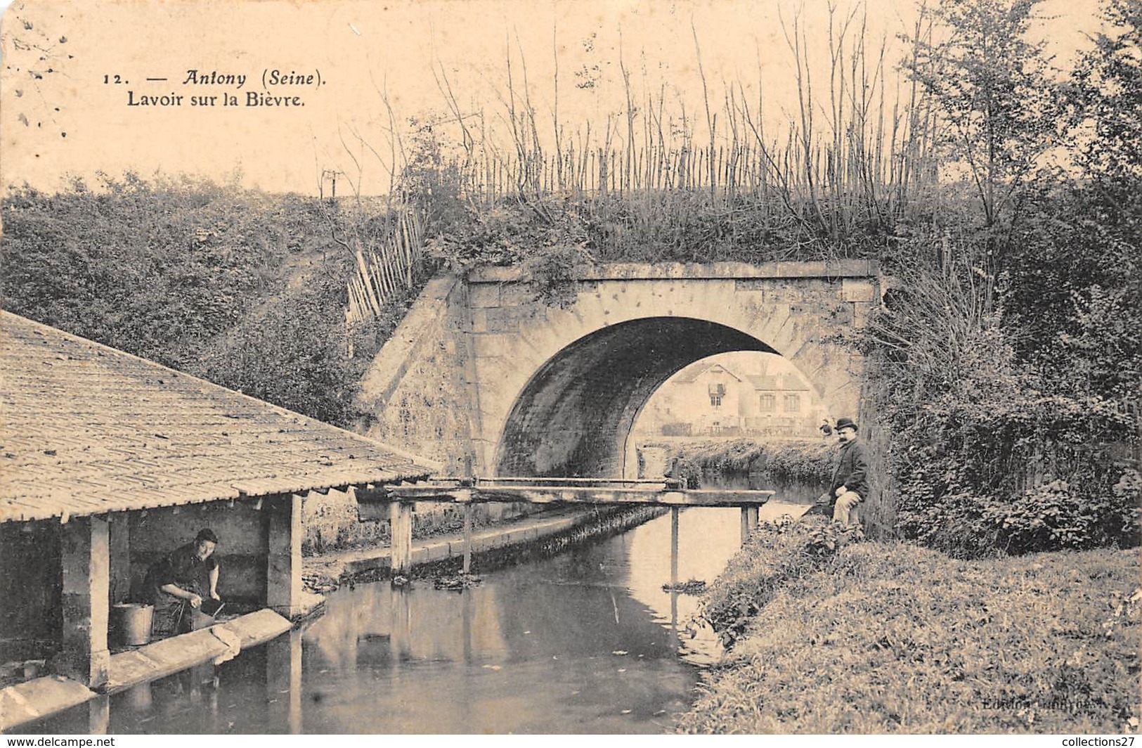 92-ANTONY- LAVOIR SUR LA BIEVRE - Antony