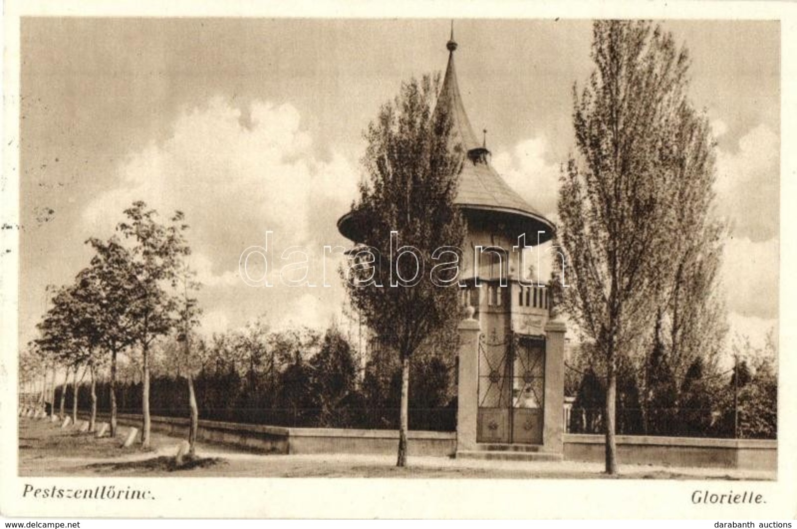 T2 1936 Budapest XVIII. Pestszentlőrinc, Pusztaszentlőrinc, Szentlőrinc; Gloriette. Kiadja A Walter áruház - Ohne Zuordnung