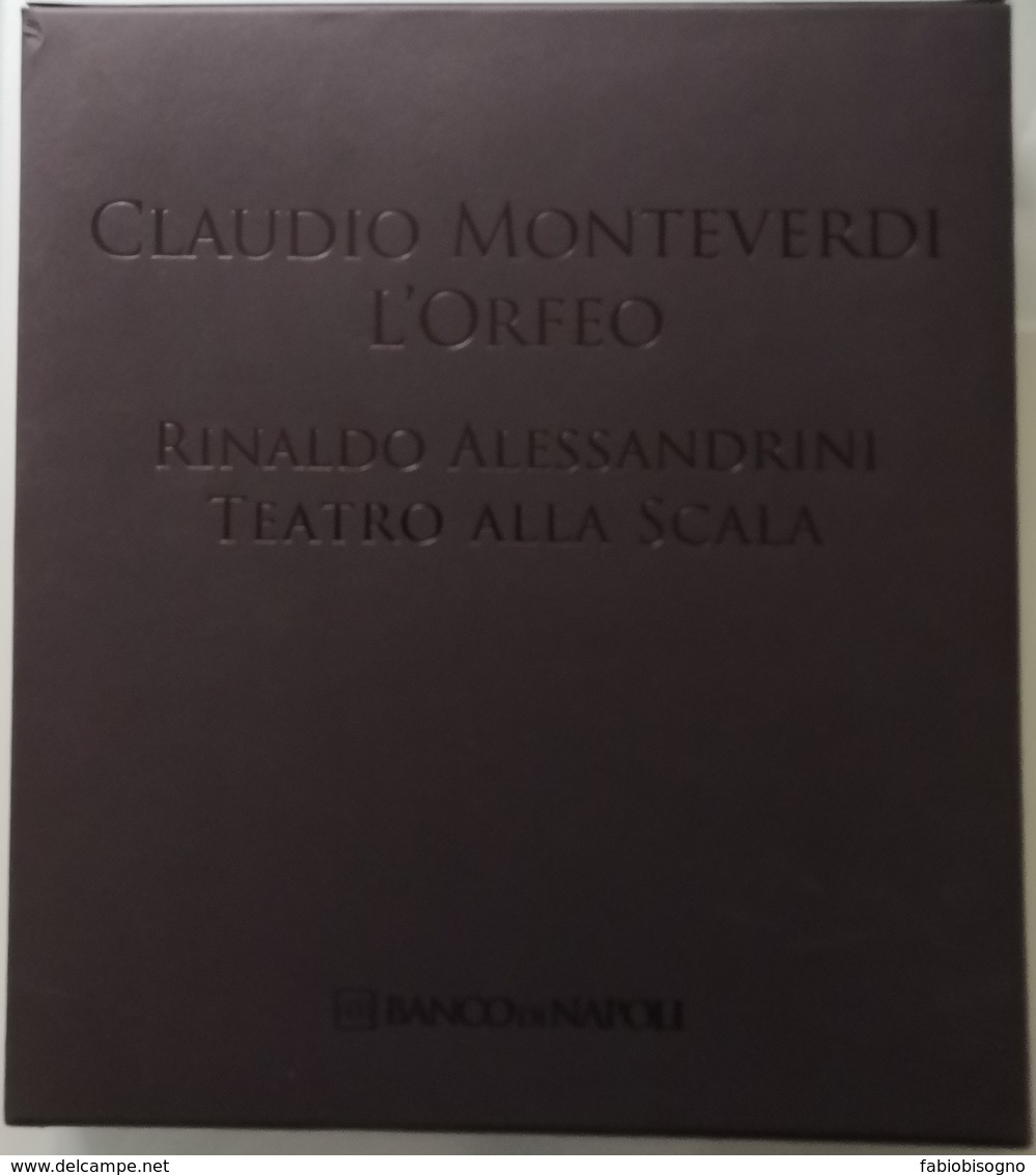 2010 Rinaldo Alessandrini Teatro Alla Scala - Claudio Monteverdi L' Orfeo - Edizione Speciale 2 Vol. Banco Di Napoli - Music