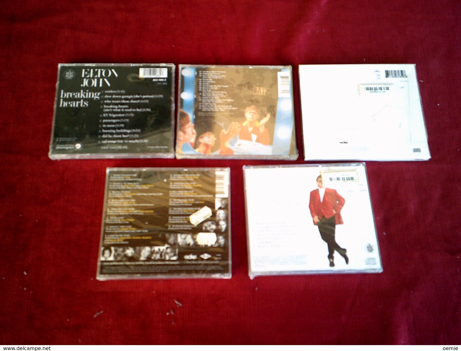 ELTON  JOHN  °  COLLECTION DE 5 CD ALBUM - Complete Collections