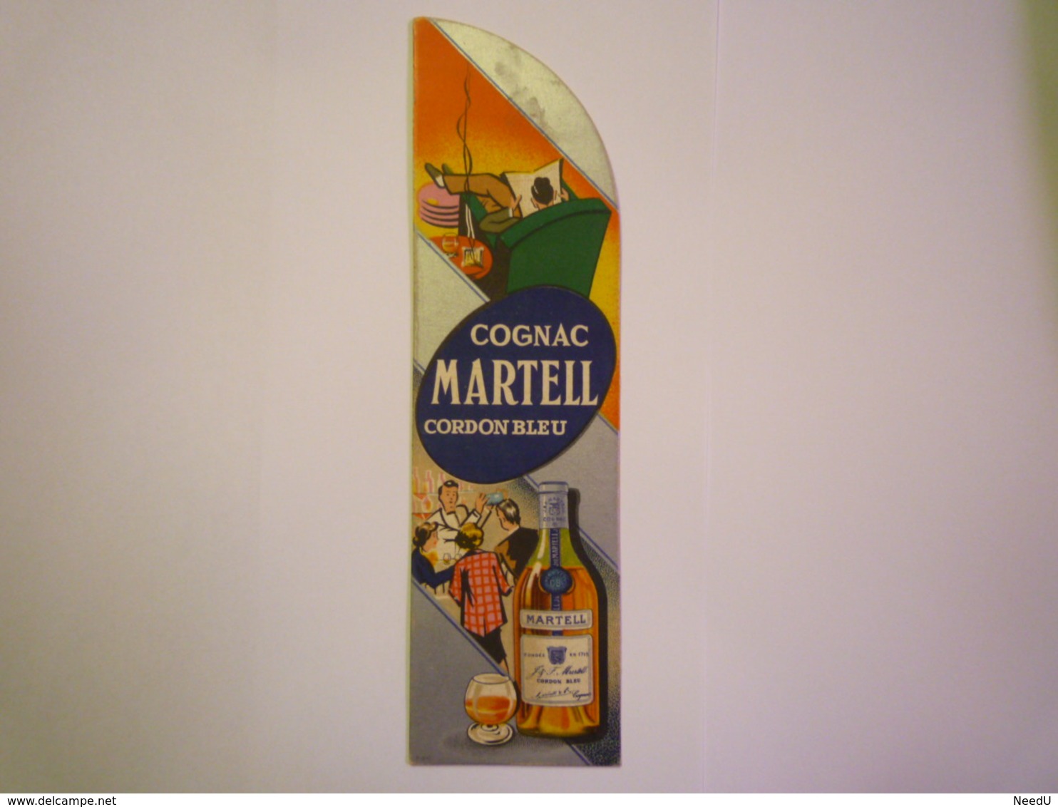 GP 2019 - 588  Joli  MARQUE-PAGES  "COGNAC MARTELL"   XXX - Bookmarks