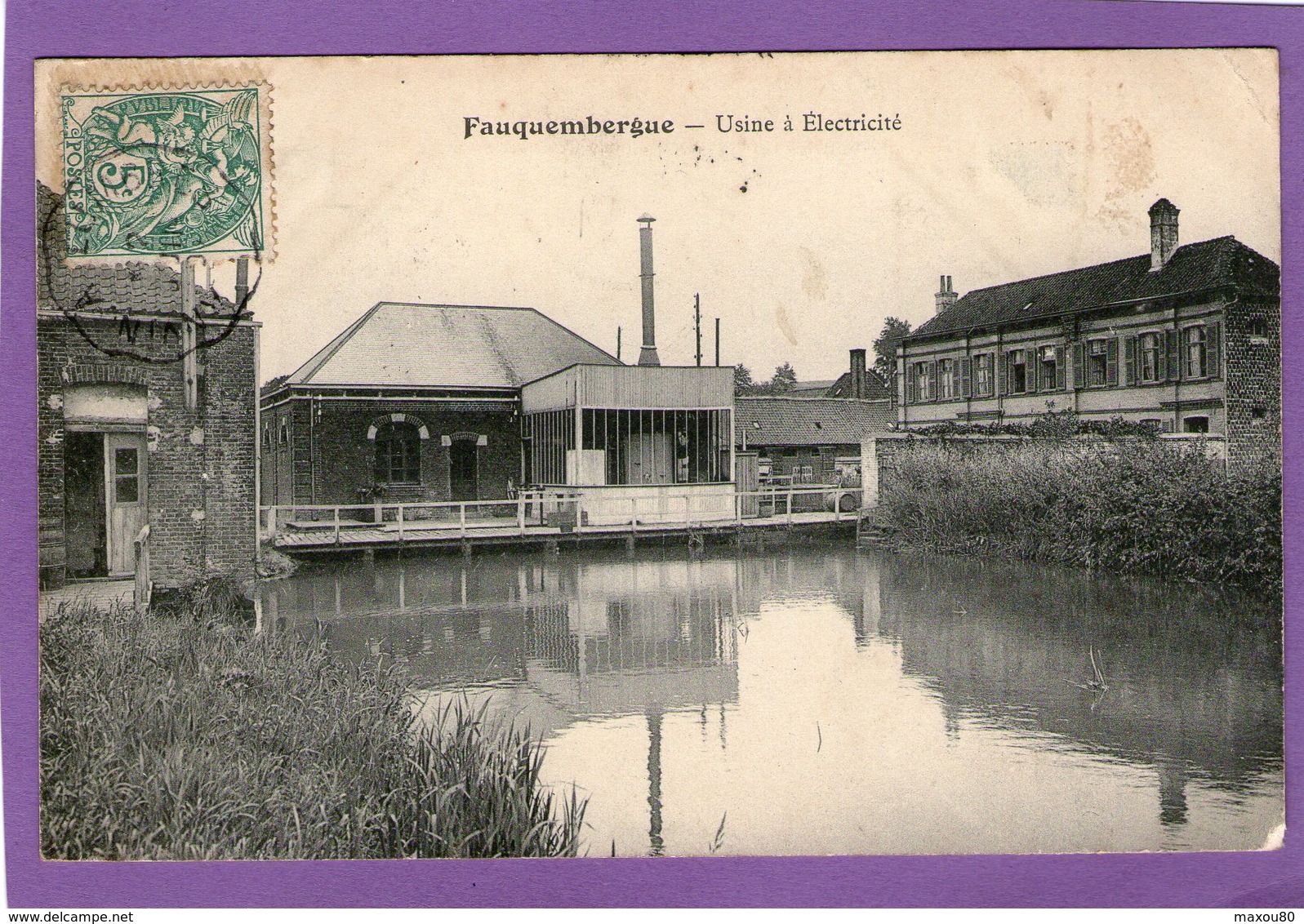 FAUQUEMBERGUES - Usine à Electricité - 1907 - - Fauquembergues