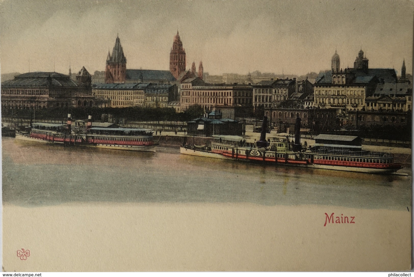 Mainz / Gruss Aus // Rudderschiff Ca 1899 - Mainz