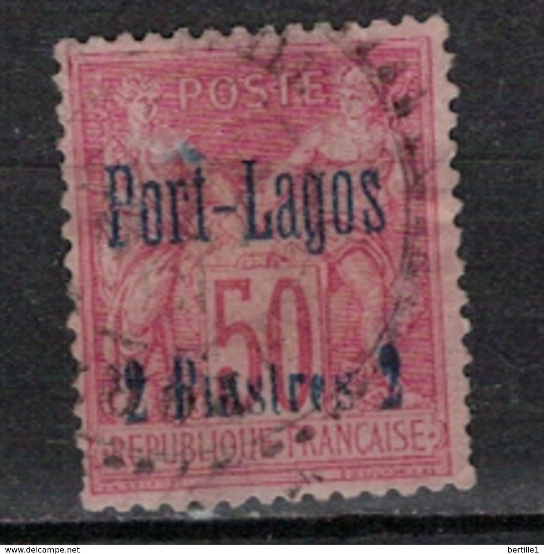 PORT-LAGOS            N°  YVERT    5         OBLITERE       ( O   3/ 43 ) - Gebraucht