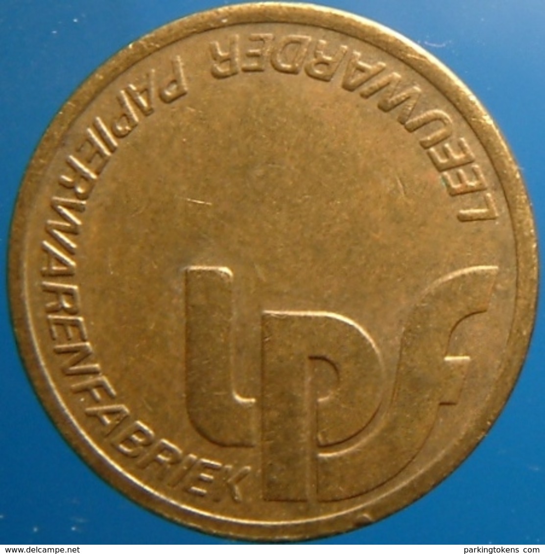 KB256-1 - LPF LEEUWARDER PAPIERWARENFABRIEK - Leeuwarden - B 20.0mm - Koffie Machine Penning - Coffee Machine Token - Professionals/Firms