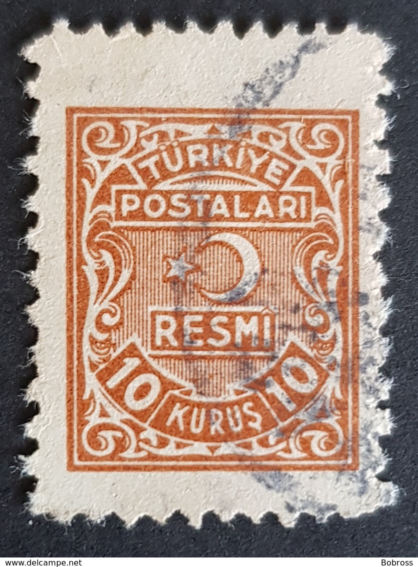1947, Resmi Official Stamp, Used, Türkiye, Turkey - Gebraucht