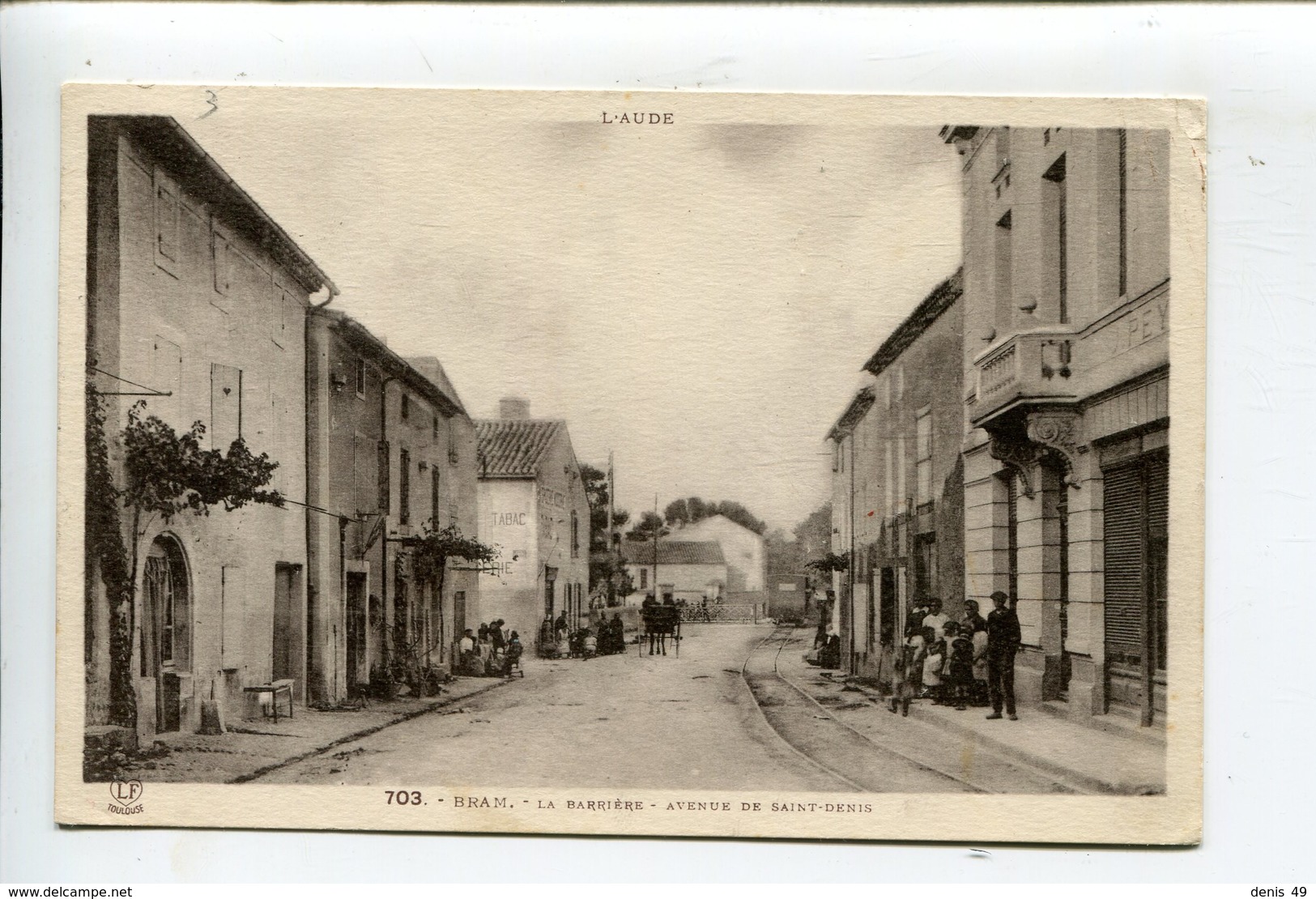 BRAM  La Barrière Avenue De St Denis - Bram