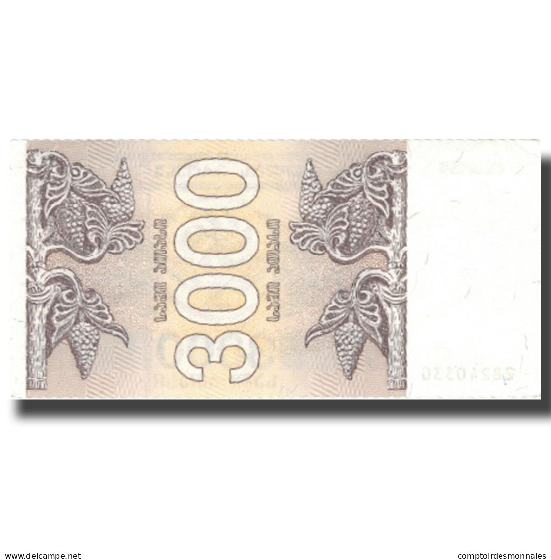 Billet, Géorgie, 3000 (Laris), 1993, 1993, KM:45, SPL - Géorgie