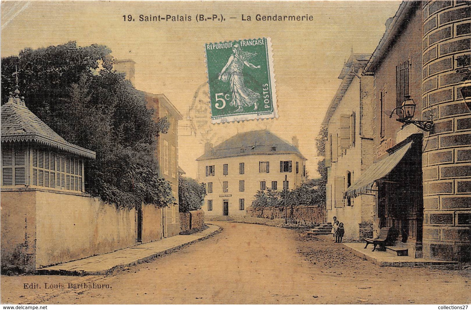 64-SAINT-PALAIS- LA GENDARMERIE - Saint Palais