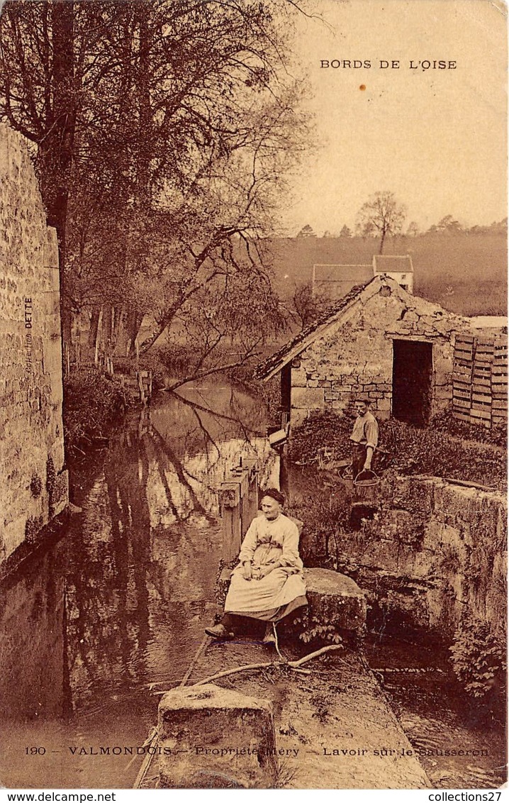 95-VALMONDOIS- PROPRIETE MERY- LAVOIR SUR LE SAUSSERON - Valmondois