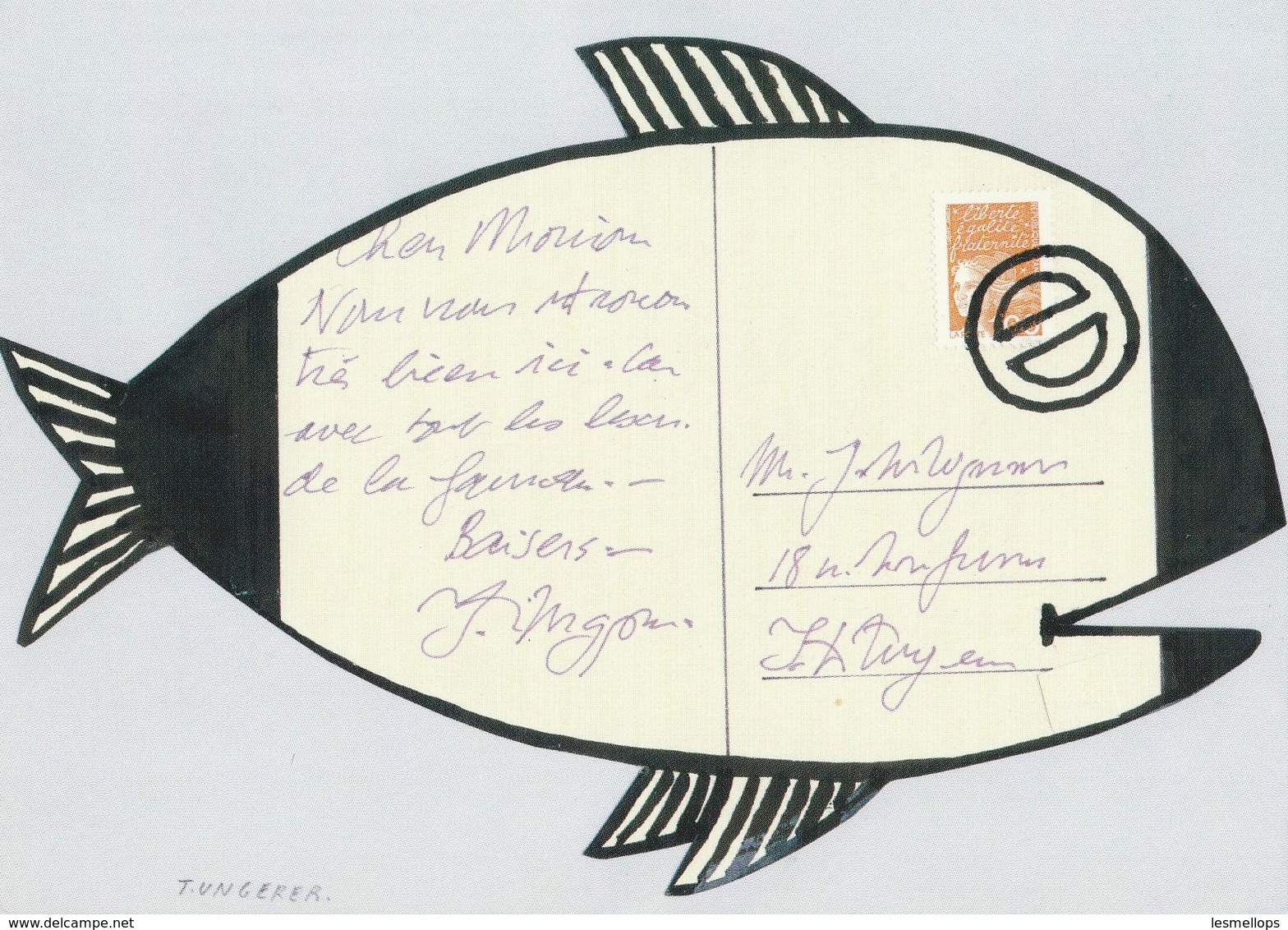 CPM Tomi Ungerer Poisson 2005 - Ungerer