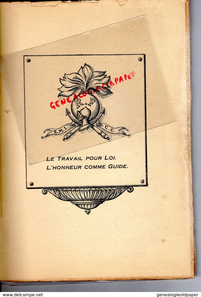 79- ST SAINT MAIXENT- RARE LIVRE ECOLE MILITAIRE INFANTERIE CHARS DE COMBAT-1932- FAC IMPRIMERIE COGNAC- - Poitou-Charentes