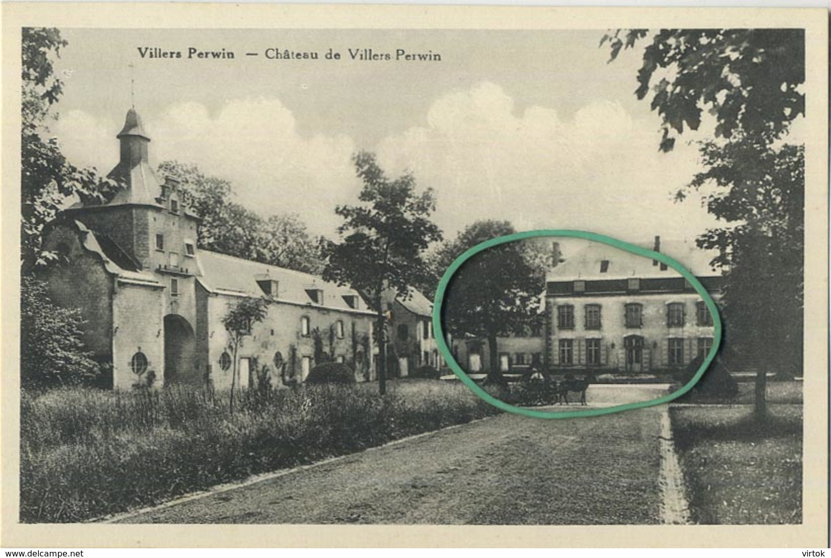 Villers-Perwin :  Chateau - Les Bons Villers