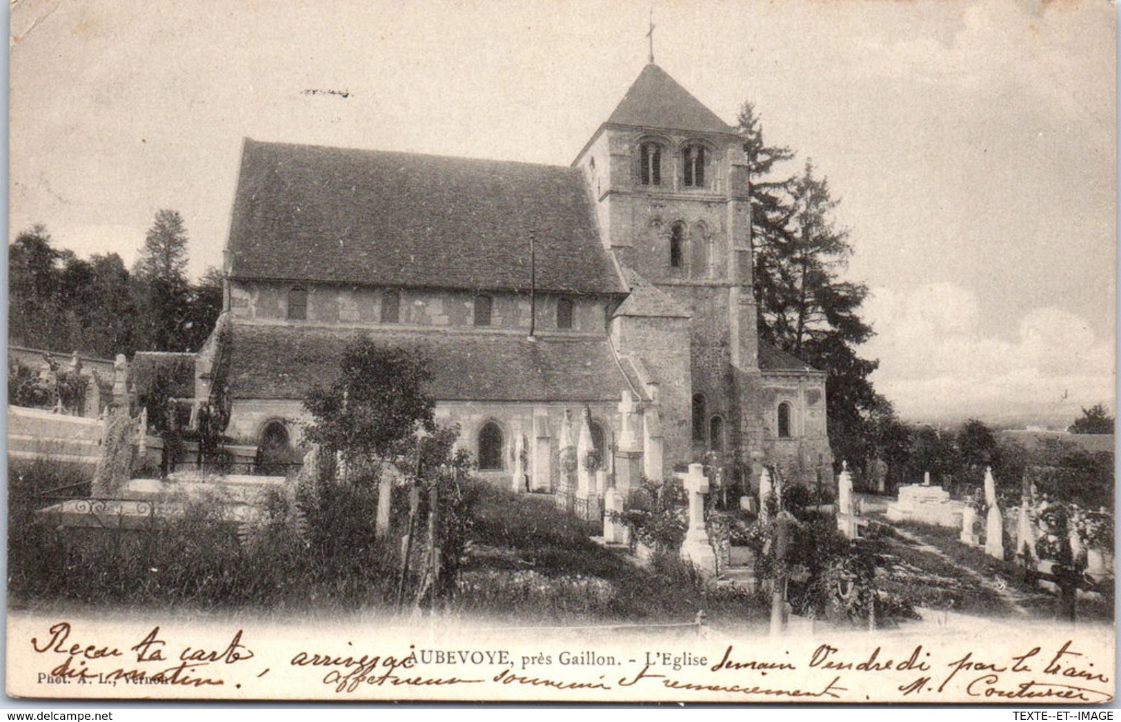 27 AUBEVOYE - L'église - Aubevoye