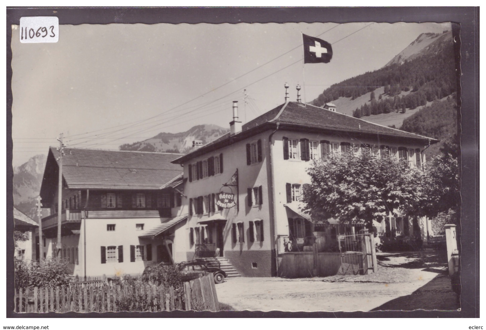 GRANDVILLARD - HOTEL DU VANIL NOIR - TB - Grandvillard