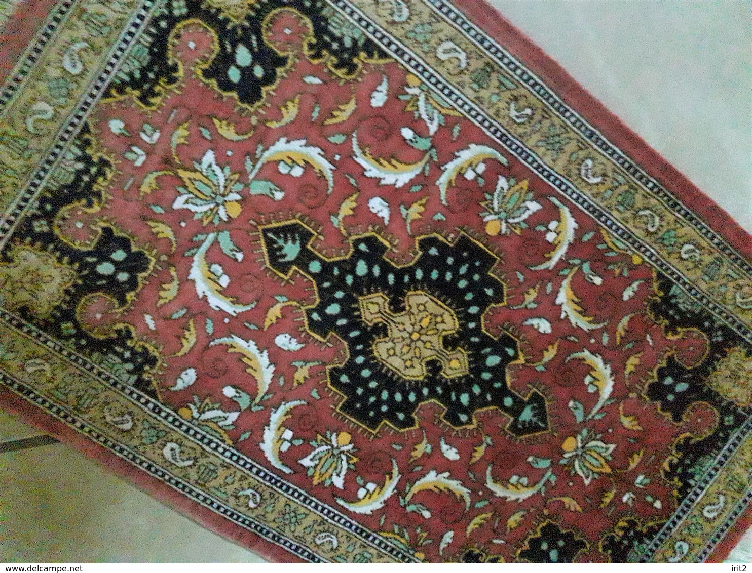 Persia - Iran - Tappeto Persiano QUM 100% Pura Seta - 100% Silk - Tapis & Tapisserie