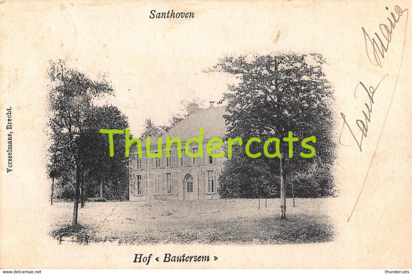 CPA ZANDHOVEN SANTHOVEN HOF BAUTERSEM - Zandhoven