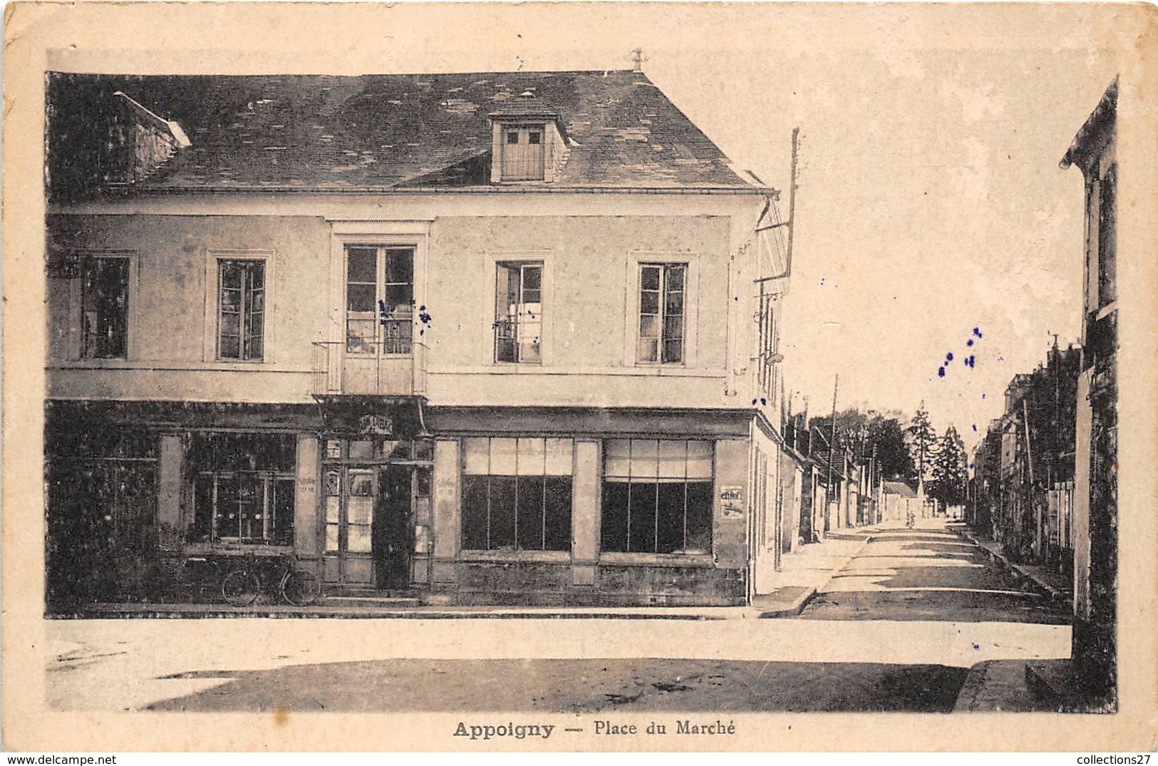 89-APPOIGNY- PLACE DU MARCHE - Appoigny