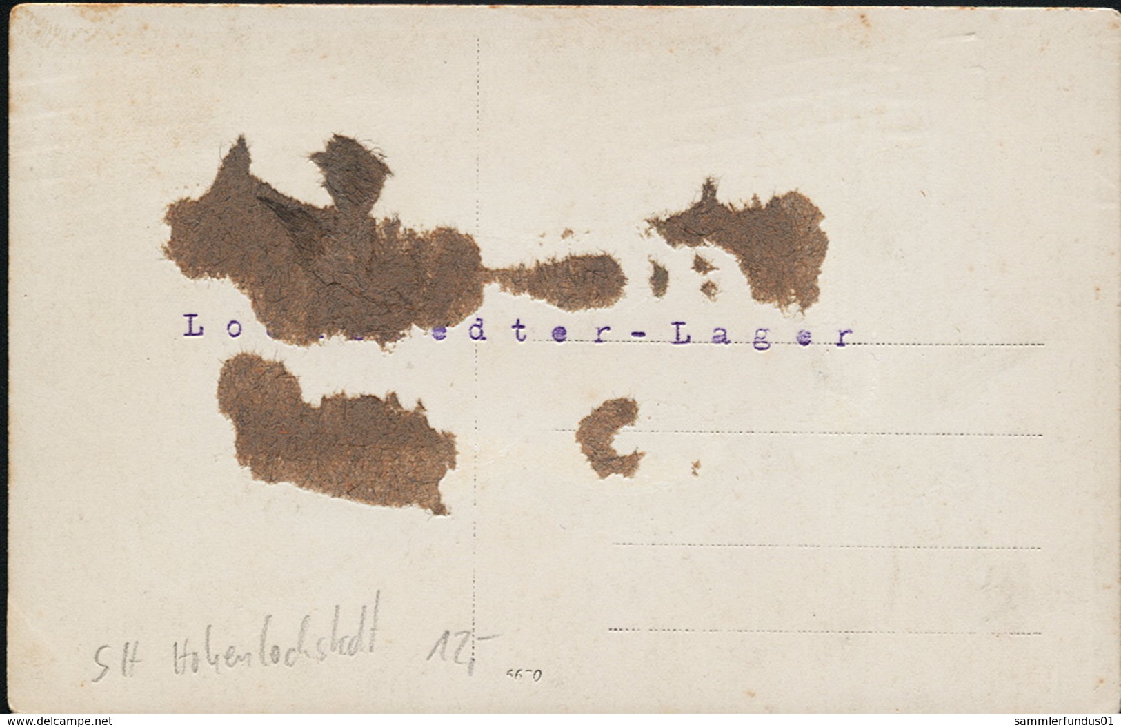 AK/CP Lockstedter Lager   Hohenlockstedt    Ungel/uncirc. Ca. 1908   Erhaltung/Cond. 2  Nr. 00739 - Hohenlockstedt