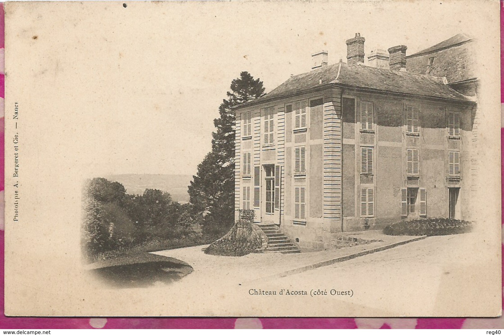 D78 - CHATEAU  D'ACOSTA (COTE  OUEST)  PRECURSEUR - Aubergenville