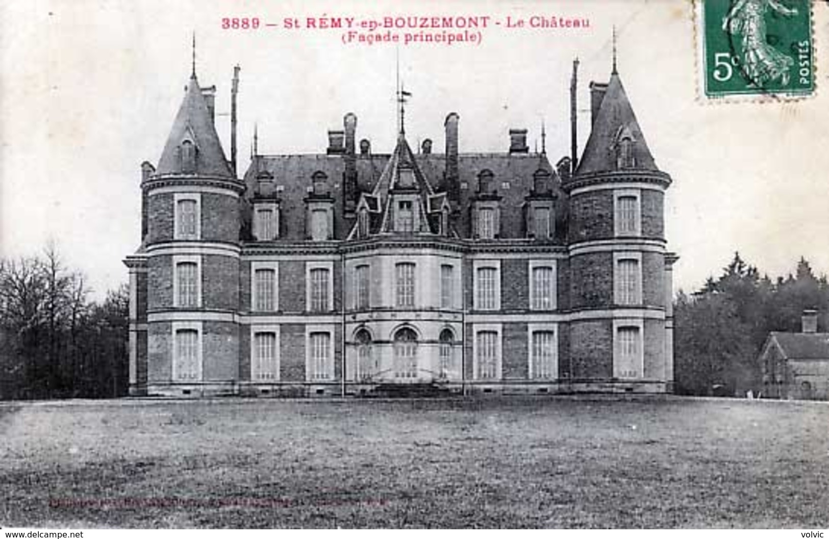 51 - SAINT - REMY -en- BOUZEMONT - Le Château - Façade Principale - - Saint Remy En Bouzemont