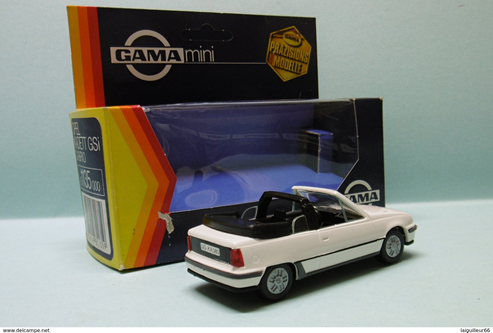 Gama - OPEL KADETT GSI Cabrio Réf. 81135000 BO 1/43 - Gama