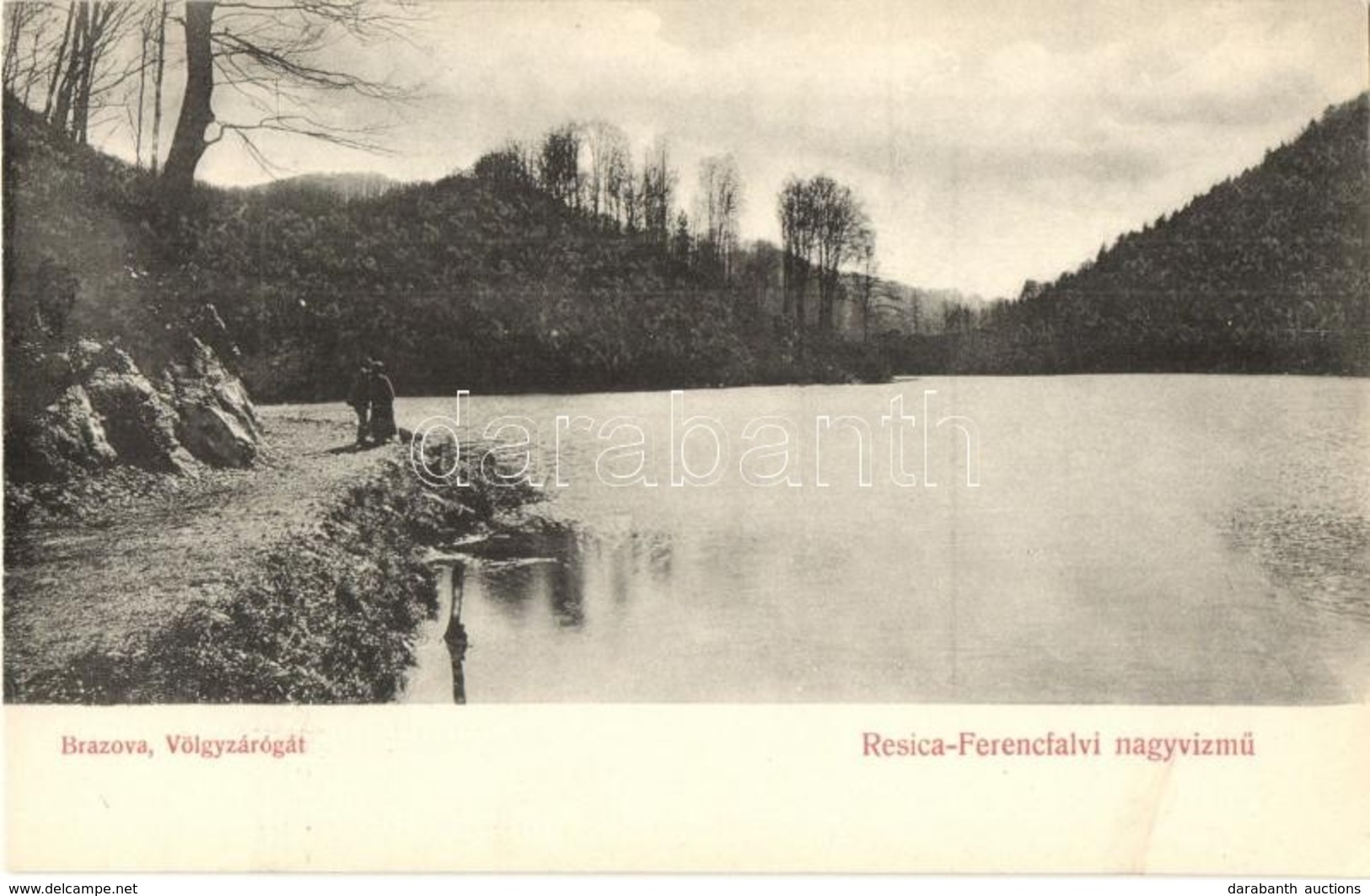 ** T2 Brázova, Breazova; Resica-Ferencfalvi (Resicabánya) Nagy Vízmű, Brazovai Völgyzárógát / Resita-Valiug Water Works, - Zonder Classificatie