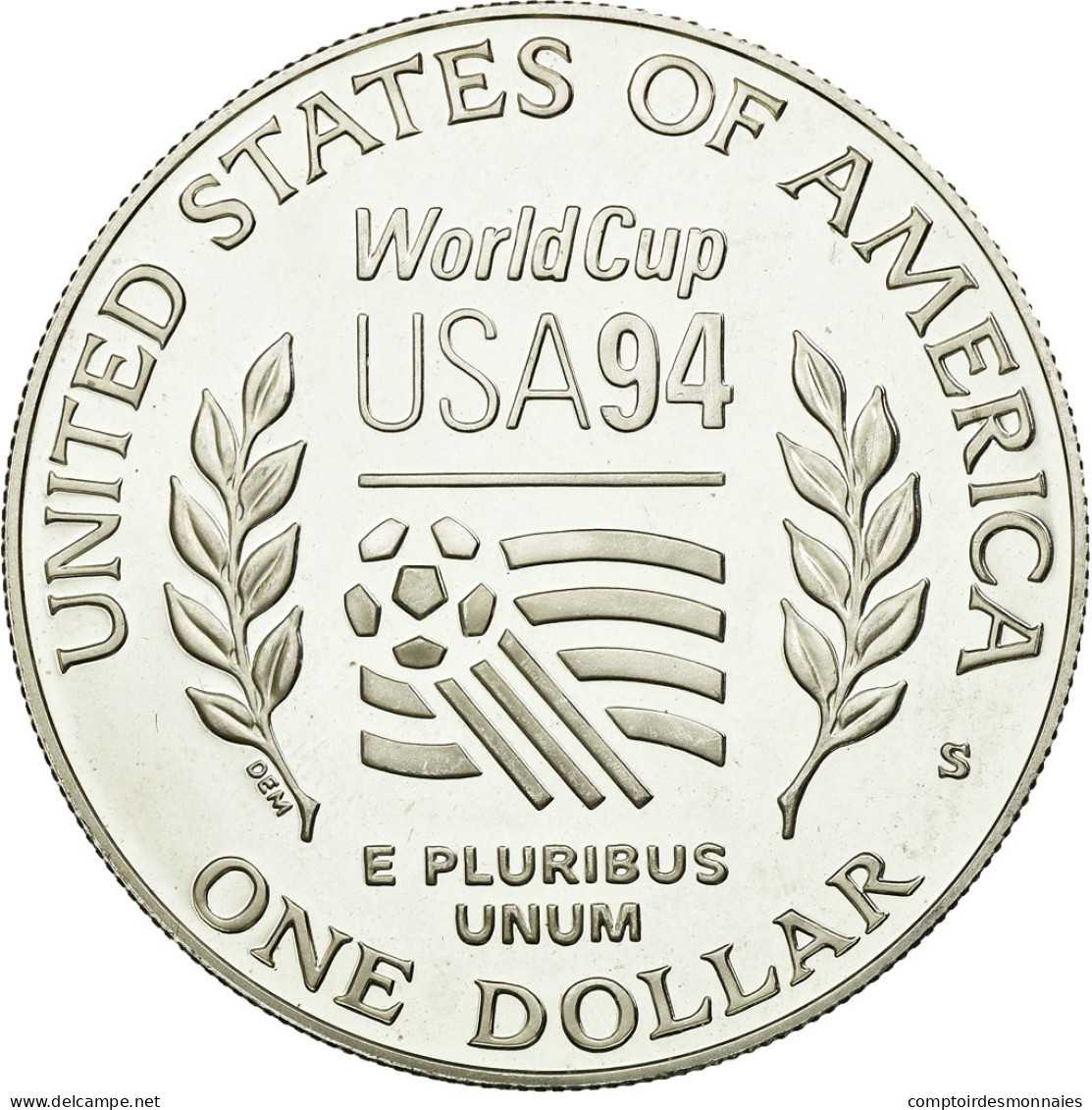 Monnaie, États-Unis, Dollar, 1994, U.S. Mint, San Francisco, SPL+, Argent - Herdenking