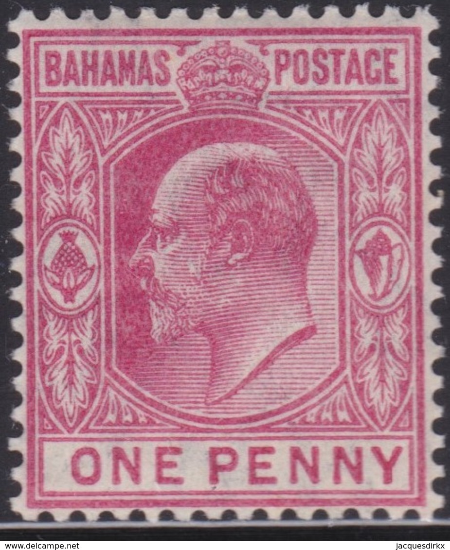 Bahamas     .   SG  .   72    .    *  .     Mint-hinged    .   /    .   Ongebruikt - 1859-1963 Crown Colony