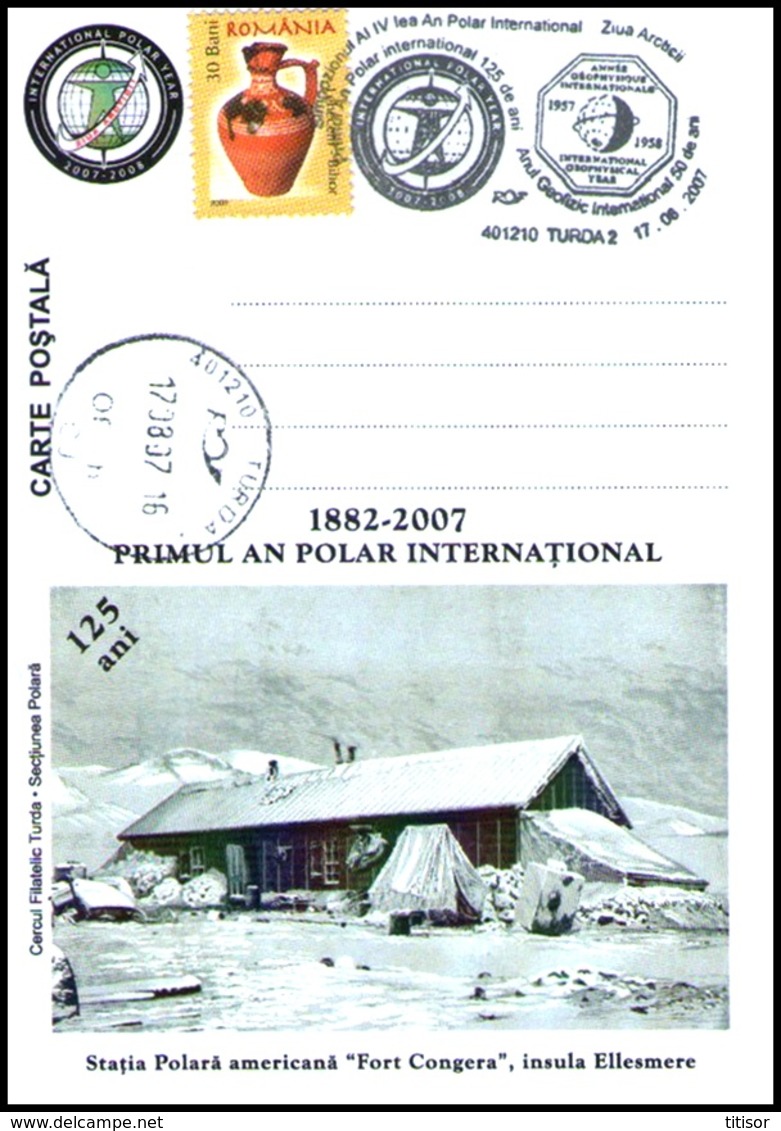 International Polar Year 2007 - Polar Station Fort Congera, Ellesmere I. Turda 2007. - Internationales Polarjahr