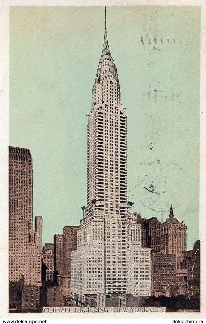 NEW YORK-CHRYSLER BUILDING-1936-PER PIVERONE AOSTA - Chrysler Building