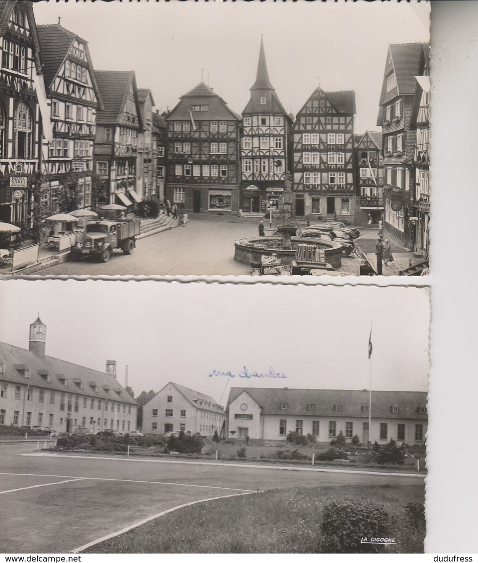 FRITZLAR   LOT 2 CARTES    FORMAT CPA - Fritzlar