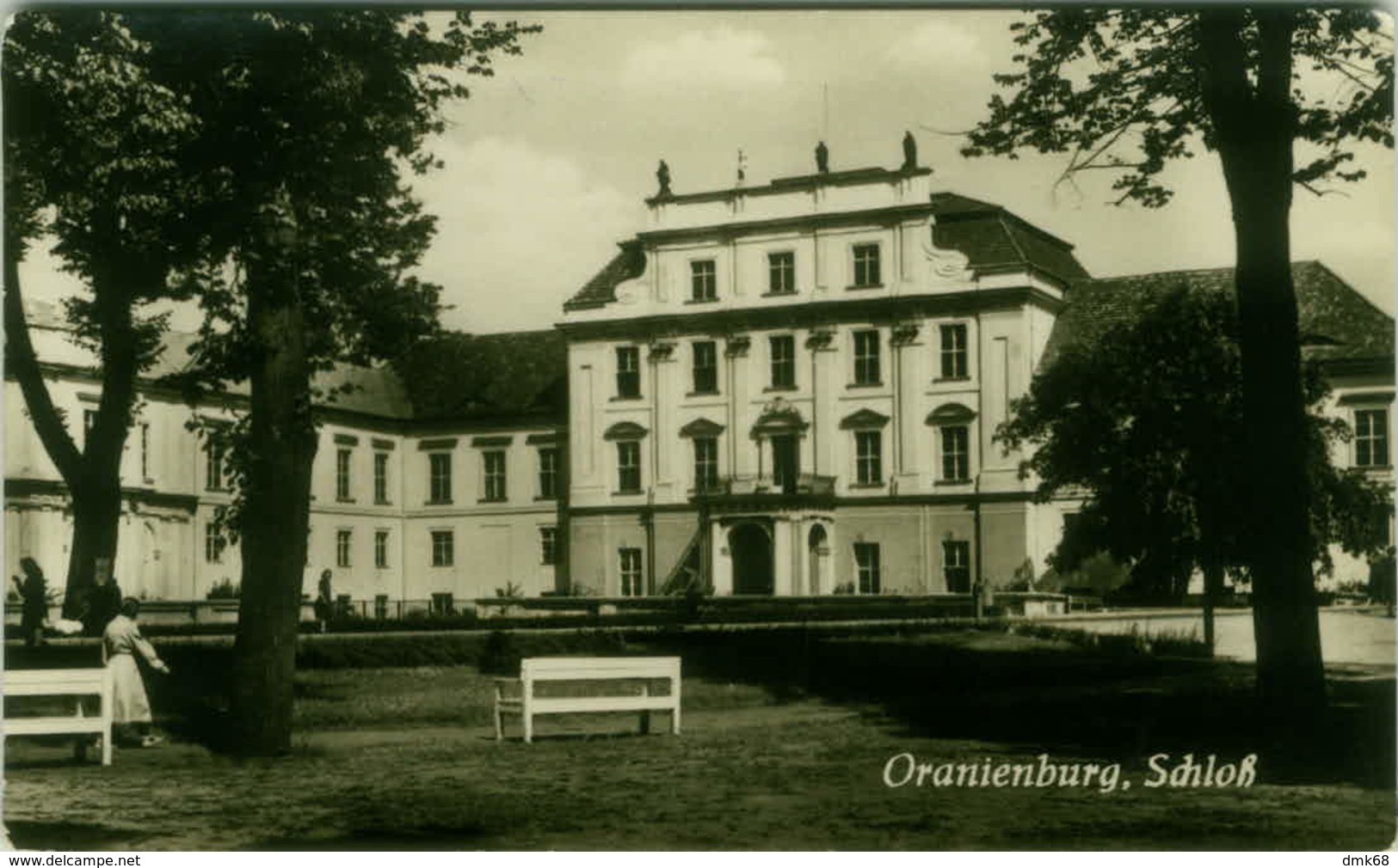 AK GERMANY - ORANIENBURG - SCHLOS - EDIT H. SANDER - 1950s (BG3016) - Oranienburg