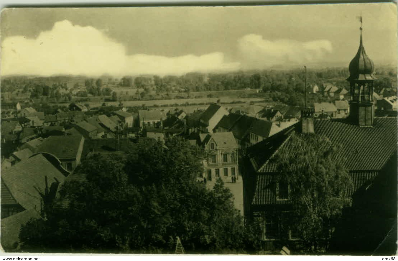 AK GERMANY - TETEROW MECKL. BLICK VOM KIRCHTURM - EDIT ROTOPHOT - 1940s (BG3017) - Teterow