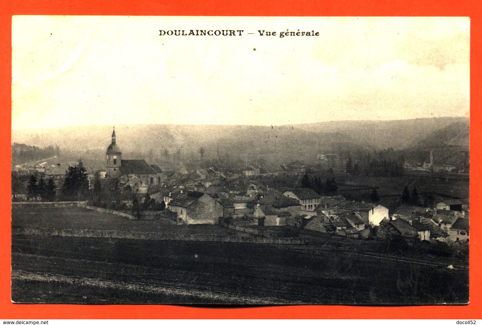 CPA 52 Doulaincourt  " Vue Générale " - Doulaincourt