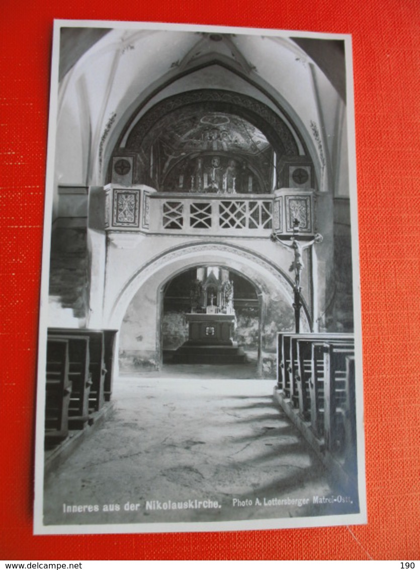 Matrei.Inneres Der Nikolauskirche - Matrei In Osttirol