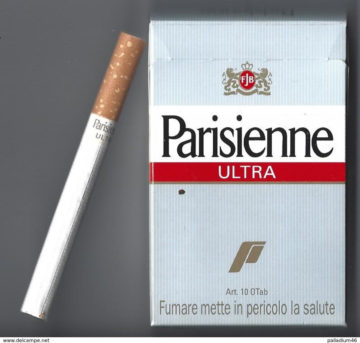 CIGARETTES Paquet De Cigarettes PARISIENNE SUISSE à FRS 5.70 - Avec Ma Dernière Cigarette - Other & Unclassified